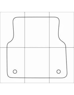 AUDI A8 2013-- Лекала автоковриков, вектор