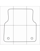 AUDI A8 2013-- Лекала автоковриков, вектор