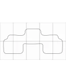 AUDI A8 2013-- Лекала автоковриков, вектор