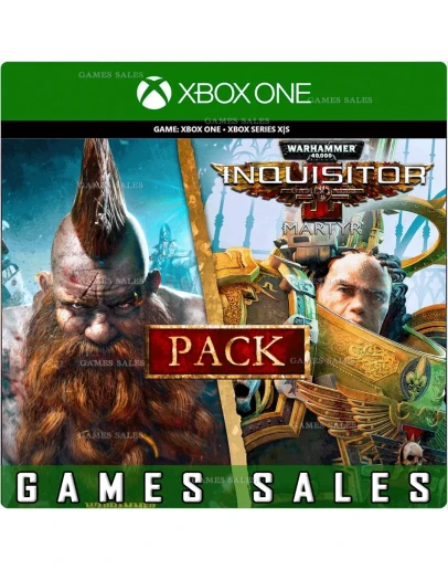 WARHAMMER PACK: HACK AND SLASHXBOX ONEXSКЛЮЧ