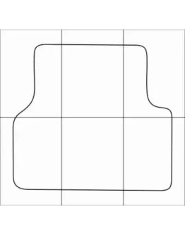 AUDI Q3 2011-- Лекала автоковриков, вектор