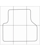 AUDI Q3 2011-- Лекала автоковриков, вектор