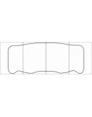 AUDI Q3 2011-- Лекала автоковриков, вектор