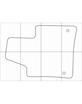 AUDI Q7 2006-2015 Лекала автоковриков, вектор