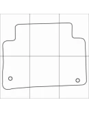 AUDI Q7 2006-2015 Лекала автоковриков, вектор