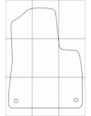 AUDI Q7 2015-- Лекала автоковриков, вектор