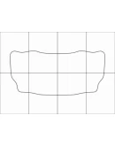 AUDI Q7 2015-- Лекала автоковриков, вектор