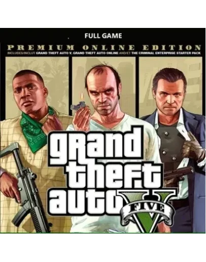 GRAND THEFT AUTO V 5 PREMIUM EDITIONXBOX КЛЮЧ