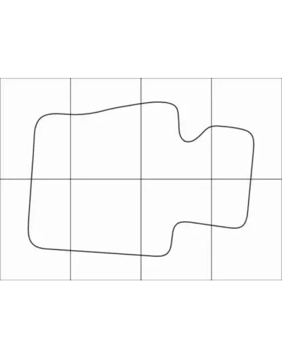 BMW Х3 Е-83, 84 2003-2010 Лекала автоковриков векторные