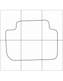 BMW Х3 Е-83, 84 2003-2010 Лекала автоковриков векторные