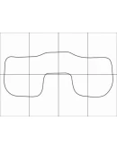 BMW Х3 Е-83, 84 2003-2010 Лекала автоковриков векторные