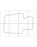 BMW Х3 Е-83, 84 2003-2010 Лекала автоковриков векторные