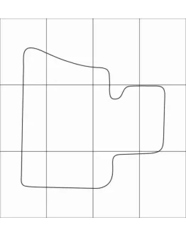 BMW Х5 E-53 1999-2006 Лекала автоковриков, векторные