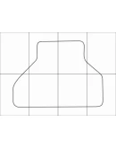 BMW Х5 E-70 2006-2013 Лекала автоковриков, векторные