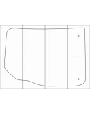 CADILLAC BLS 2006-- Электронные лекала автоковриков