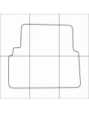 CADILLAC BLS 2006-- Электронные лекала автоковриков