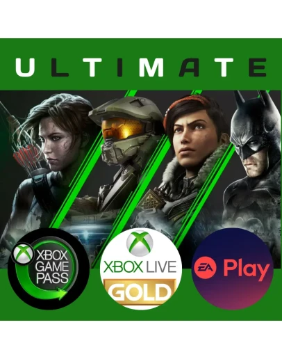 Xbox Game Pass Ultimate на 1 месяцавесь регион+EA