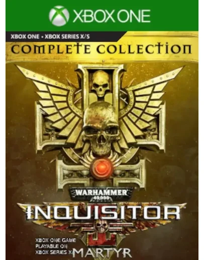 WARHAMMER 40,000: INQUISITOR - MARTYR COMPLETE XBOX
