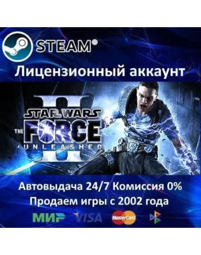 Star Wars: The Force Unleashed IISteam+ 25 Игр