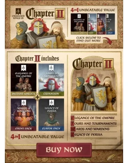 Crusader Kings III: Chapter II PC WIN 10 Ключ