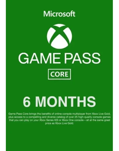 XBOX GAME PASS ESSENTIAL (Game Pass Core) 6 месяцев