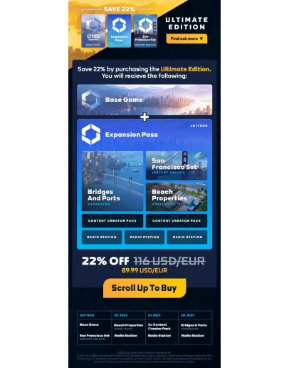 Cities: Skylines II - Ultimate Edition Steam Россия