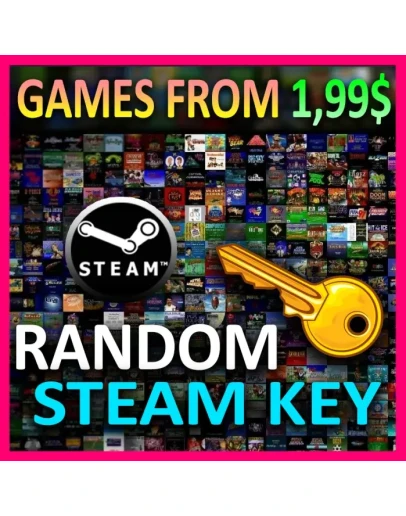Steam Random Key (Игры от 1,99) REGION FREE