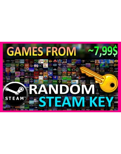 Steam Random Key (Игры от 7,99) REGION FREE