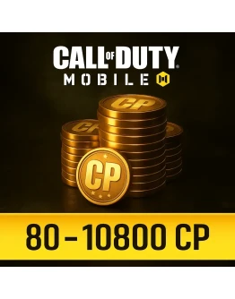 Call of Duty: Mobile COD 80 - 10800 CP ДОНАТ