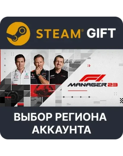 F1 Manager 2023SteamВыбор Региона