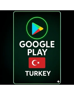 Подарочная карта Google Play на 1000 турецких лир