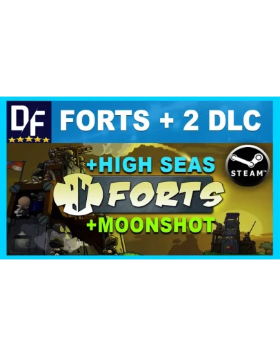 Forts+2 DLC:High Seas+Moonshot - ОНЛАЙНна 30 дней