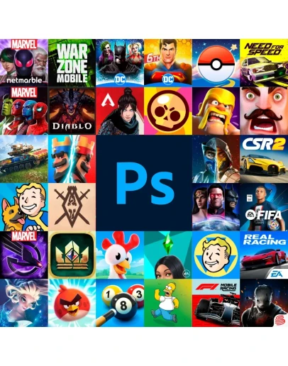 Adobe Photoshop на iPad ios AppStore + AppStore ios