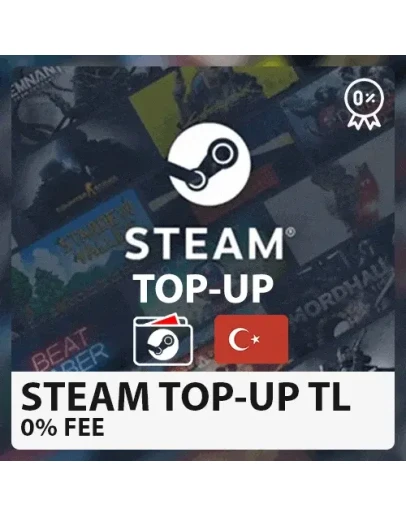 STEAM ПОПОЛНЯТЬUSD Турция(0 комиссия) 5-100 USD