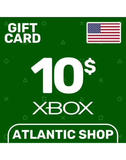 Карта Пополнения Xbox 10 (USD) США