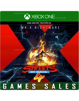 STREETS OF RAGE 4 MR. X NIGHTMARE DLCXBOXPCКЛЮЧ