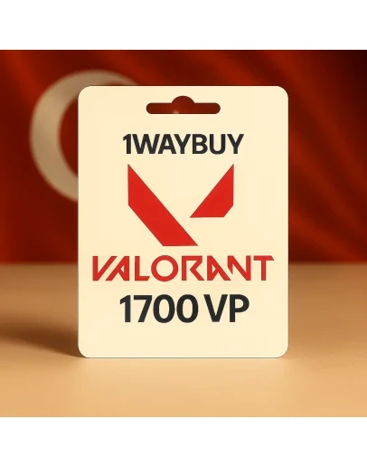 ТУРЦИЯВАЛОРАНТ ПОИНТЫ 1700 VPПодарочная карта код