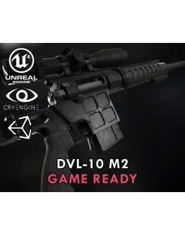 DVL-10 M2 URBANA and March Tactical 3-24x42 FFP DVL-10 M2 URBANA and March Tactical 3-24x42 FFP