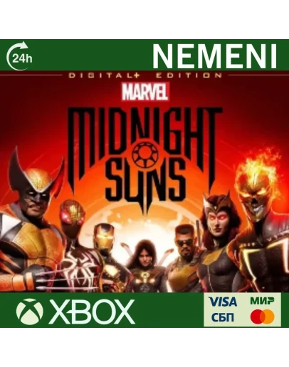 Marvels Midnight Suns Digital+ Edition XBOX SERIES XS Marvels Midnight Suns Digital+ Edition XBOX SERIES XS