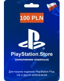 PSN Подарочная карта PlayStation Network 100ПОЛЬША