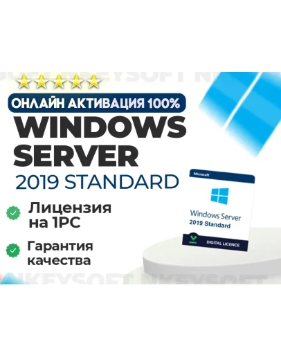 Windows Server 2019 Standard ОНЛАЙН активация