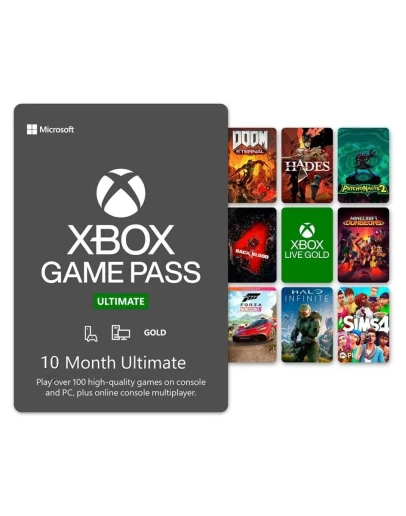 Xbox Game Pass Ultimate 9 Месяцев Любой Аккаунт