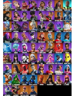 FORTNITE68+ СКИНОВ АККАУНТА OG STW LVL 100+ + ПОЧТА