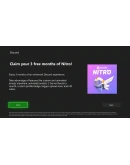 DISCORD NITRO 3 МЕСЯЦ+2БУСТА МОМЕНТАЛЬНАЯ ДОСТАВКА
