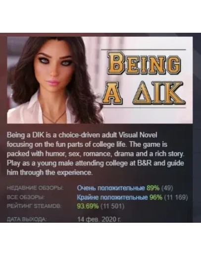 Being a DIK - Season 1 АВТОДОСТАВКА STEAM РОССИЯ