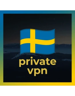 Личный ВПН Швеция До 6 мес WIREGUARD VLESS