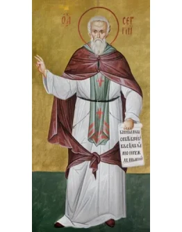 Сергий Радонежский, прп_001(74х145см)