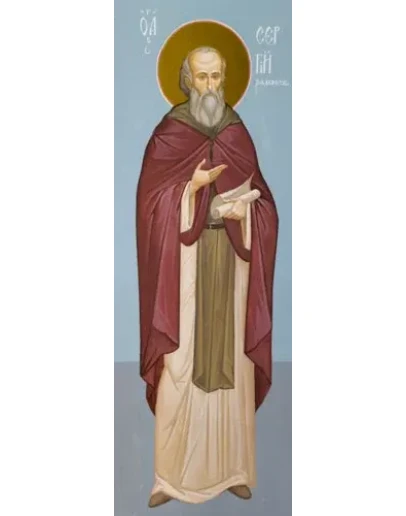 Сергий Радонежский, прп_005(78х226см)