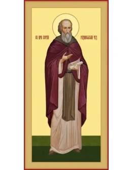 Сергий Радонежский, прп_005-1(121х242см)