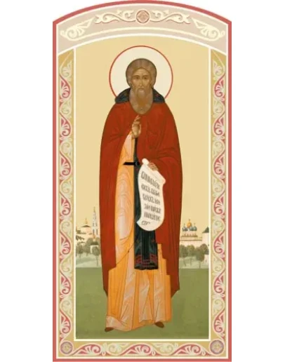 Сергий Радонежский, прп_018(54х109см)слои